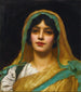 Tête d'une fille, Atalante - John William Godward — widok dzieła