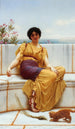 Oisiveté - John William Godward — widok dzieła