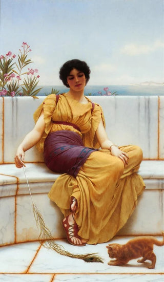 John William Godward - Idleness.webp