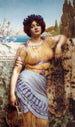 Tancerka ionicka - John William Godward — widok dzieła