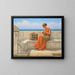 Piosenki bez słów - John William Godward — oprawiony obraz na ścianie