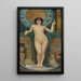 Studium Campaspe - John William Godward — oprawiony obraz na ścianie