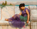 Rêves d'été oisifs - John William Godward — widok dzieła