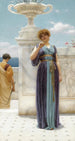 La Bague de fiançailles - John William Godward — widok dzieła