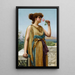 La Rose parfumée - John William Godward — oprawiony obraz na ścianie