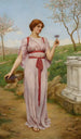 Le Petit Bouquet - John William Godward — widok dzieła