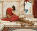 La Dispute - John William Godward — widok dzieła