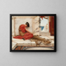 La Dispute - John William Godward — oprawiony obraz na ścianie