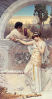 Tak czy Nie - John William Godward — widok dzieła
