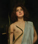 Młody święty - John William Waterhouse — widok dzieła