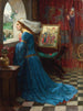 Belle Rosamund - John William Waterhouse — widok dzieła