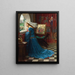 Belle Rosamund - John William Waterhouse — oprawiony obraz na ścianie