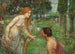 Studium dla Phyllis i Démophon - John William Waterhouse — widok dzieła