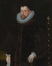 Sir Francis Walsingham - John de Critz — widok dzieła