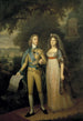Gustave IV Adolphe 1778-1837 Król Szwecji i Frédérique Dorothée Wilhelmine 1781-1826 Księżna Baden Królowa Szwecji - Jonas Forsslund — widok dzieła