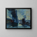 Le Pont - Jonas Lie — oprawiony obraz na ścianie