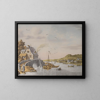Jonas Zeuner - Houses along a River.webp