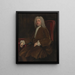 François drugi hrabia de Godolphin - Jonathan Richardson starszy — oprawiony obraz na ścianie