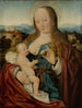 Madona z gruszką - Joos van Cleve — widok dzieła
