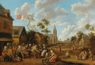 Joost Cornelisz Droochsloot - A village feast.webp