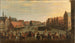 Le Licenciement des mercenaires Waardgelders au service du gouvernement municipal par le prince Maurits à Utrecht le 31 juillet 1618 - Joost Cornelisz Droochsloot — widok dzieła