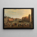 Le Licenciement des mercenaires Waardgelders au service du gouvernement municipal par le prince Maurits à Utrecht le 31 juillet 1618 - Joost Cornelisz Droochsloot — oprawiony obraz na ścianie
