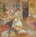 Jos Hessel i jego żona przy ulicy Rivoli - Édouard Vuillard — aranżacja we wnętrzu