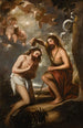 Le Baptême du Christ - José Antolínez — widok dzieła