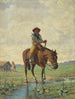 Un cow-boy - José Bouchet — widok dzieła