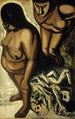 Kobiety indyjskie z serii Los teules - José Clemente Orozco — widok dzieła