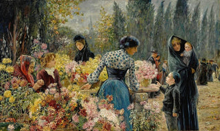 Jos Gallegos Y Arnosa - All Souls Day In rome.webp