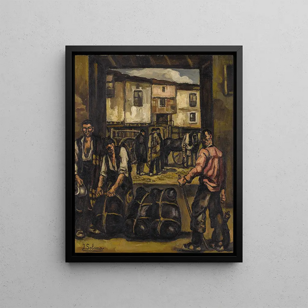 Jos Gutirrez Solana - Los Trabajadores The Wine Loaders.webp