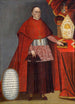 Bartholomé Fabro y Palacios, biskup Huamanga - José Núñez de Sotomayor — widok dzieła