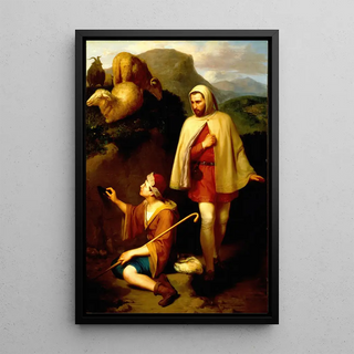 Jose Maria Obregon - Giotto and Cimabue.webp