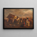 Le voleur de chevaux - Josef Berres von Perez — oprawiony obraz na ścianie