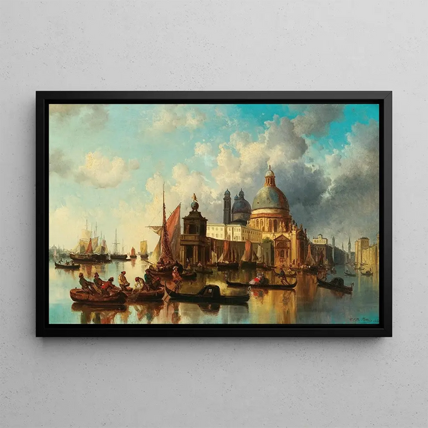 Josef Carl Berthold Pttner - Venice Santa Maria della Salute.webp