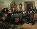 L'ouverture du testament - Josef Danhauser — widok dzieła