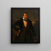 Franz Danhauser, młodszy brat artysty - Josef Danhauser — oprawiony obraz na ścianie