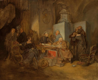 Josef Danhauser - The Opening of the Will II.webp