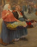 Druhna z druhnami - Josef Engelhart — widok dzieła