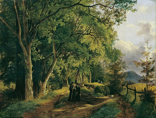 Josef Feid - Weg auf den Mariahilfberg bei Gutenstein.webp