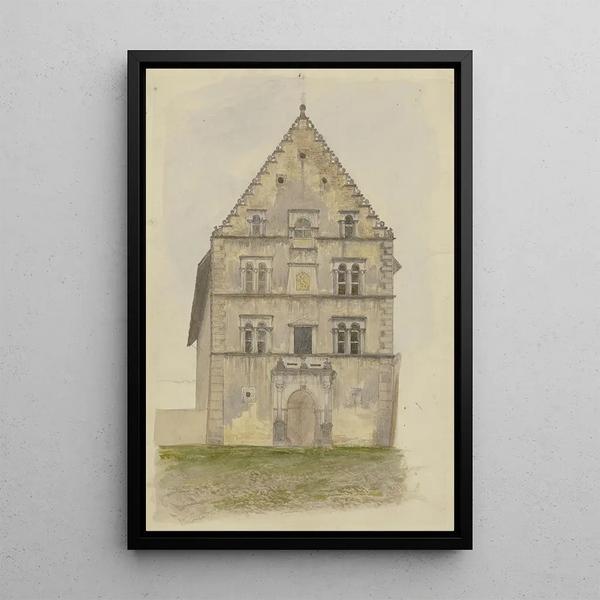 Josef Ferdinand Becker - Das Rathaus zu Karlstadt am Main.webp
