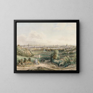 Josef Gerstmeyer - A view of Vienna seen from Dbling.webp