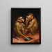 Monkey Business - Josef Heimerl — oprawiony obraz na ścianie