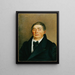 Portret dżentelmena - Josef Hölzl — oprawiony obraz na ścianie