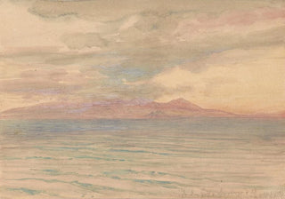 Josef Hoffmann - Sonnenuntergang im Golf von Karthago.webp