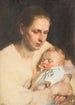 Matka i dziecko - Josef Jungwirth — widok dzieła