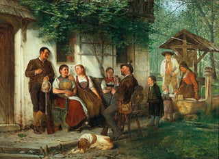 Josef Kinzel - Spinning a Yarn.webp