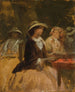 Restauracja W Ogrodzie - Josef Navrátil — widok dzieła
