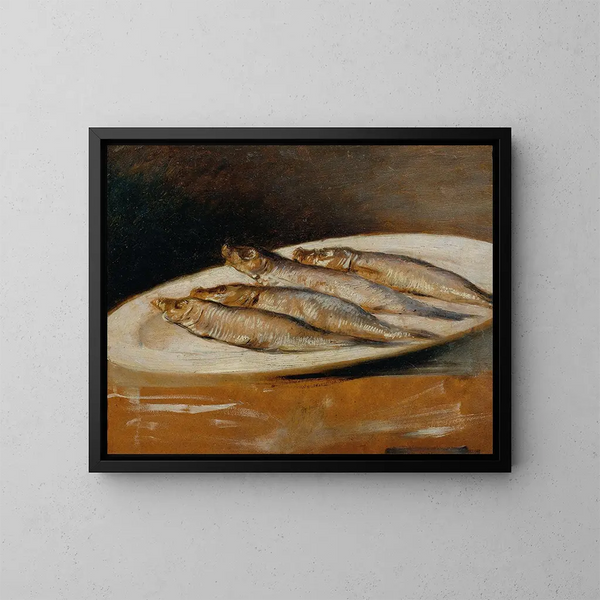 Sardines - Josef Navrátil — oprawiony obraz na ścianie